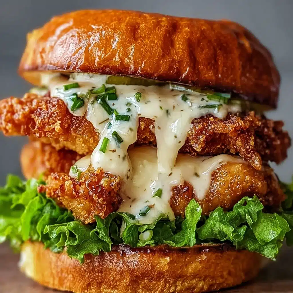 Crispy Chicken Caesar Sandwich Recipe - Recipe Image