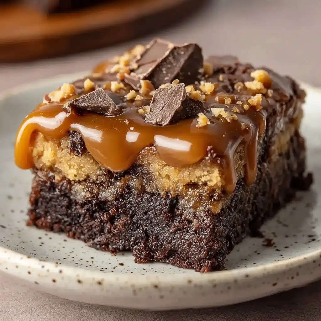 Chocolate Caramel Dump Cake Recipe - Recipe Image