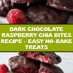 Dark Chocolate Raspberry Chia Bites Recipe