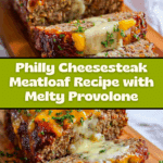 Philly Cheesesteak Meatloaf Recipe