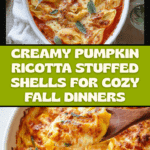 Pumpkin Ricotta Stuffed Shells Recipe