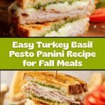 Easy Turkey Basil Pesto Panini Recipe