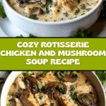 Comforting Rotisserie Chicken and Mushroom Soup Recipe