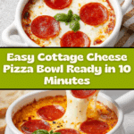 Cottage Cheese Pizza Bowl