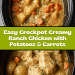 Crockpot Creamy Ranch Chicken Recipe