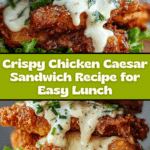 Crispy Chicken Caesar Sandwich Recipe