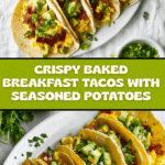 Tasty Baked Breakfast Tacos Recipe