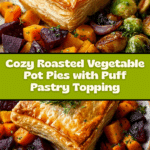 Roasted Autumn Vegetable Pot Pies Recipe