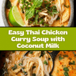 Easy Thai Chicken Curry Soup