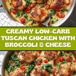 Low-Carb Tuscan Chicken Recipe