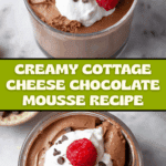 Cottage Cheese Chocolate Mousse Recipe