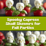 Caprese Skull Skewers Recipe