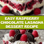 Raspberry Chocolate Lasagna Recipe