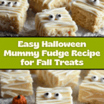 Halloween Mummy Fudge Recipe