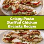 Healthy Pesto Stuffed Chicken Breast Recipe