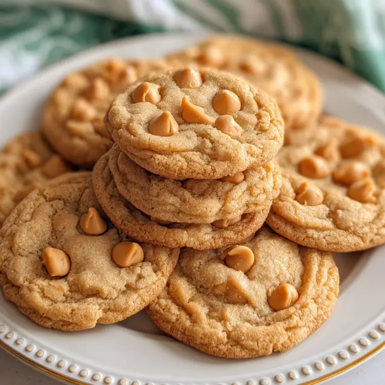 Old Fashioned Soft Butterscotch Cookies Recipe