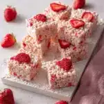 Strawberry Shortcake Rice Krispie Treats Recipe