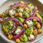 Chickpea Feta Avocado Salad Recipe