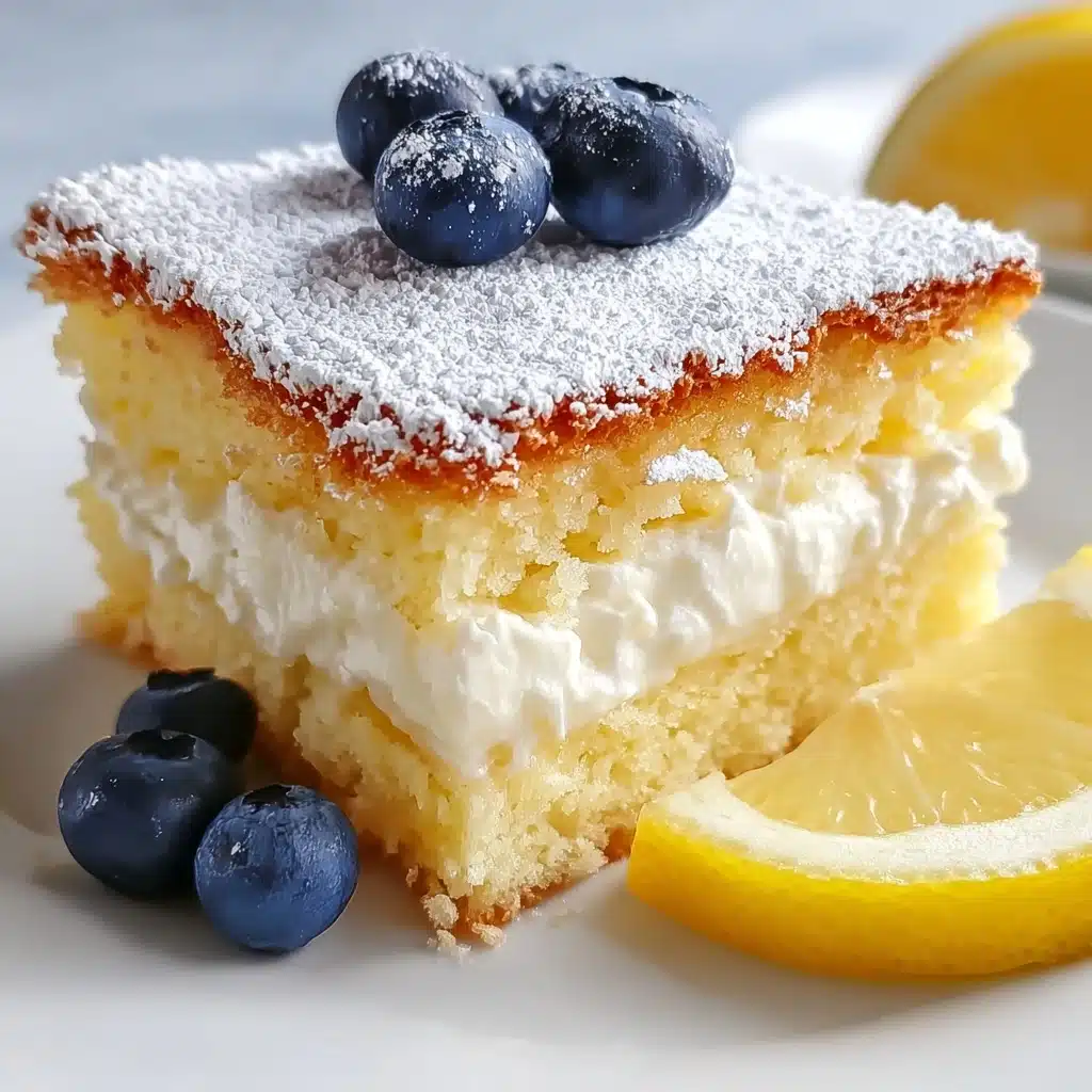 Lemon Cream Cheese Dump Cake Recipe - Recipe Image