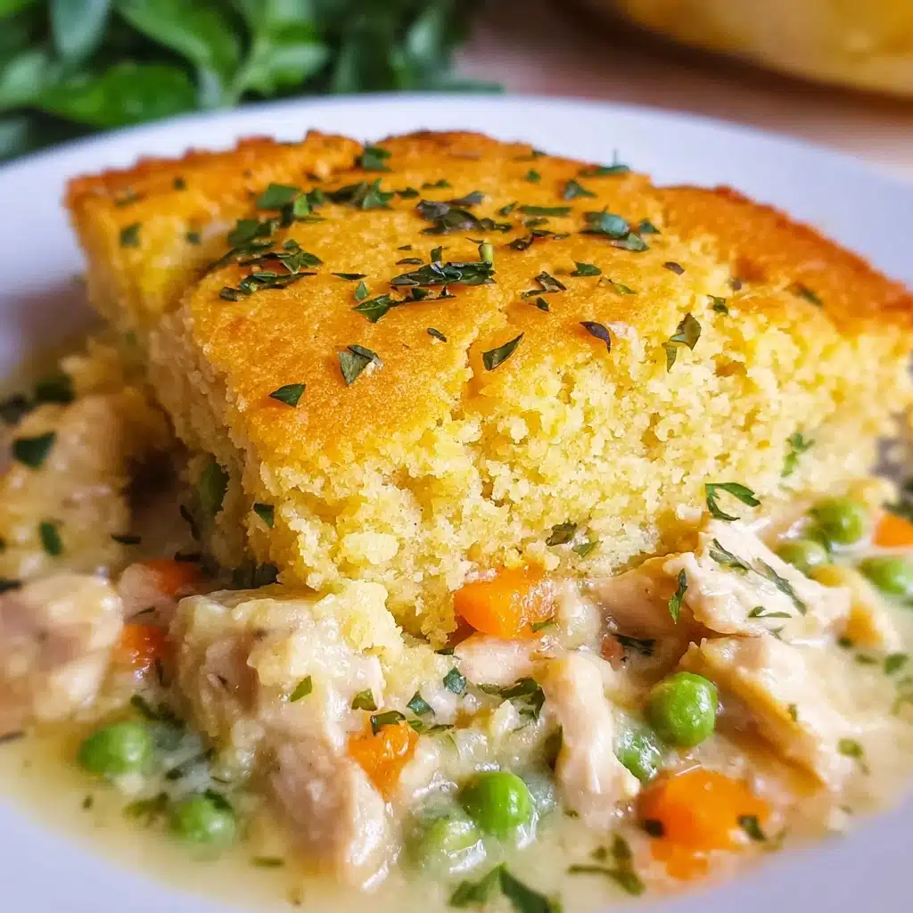 Savory Chicken Cobbler Recipe - Recipe Image