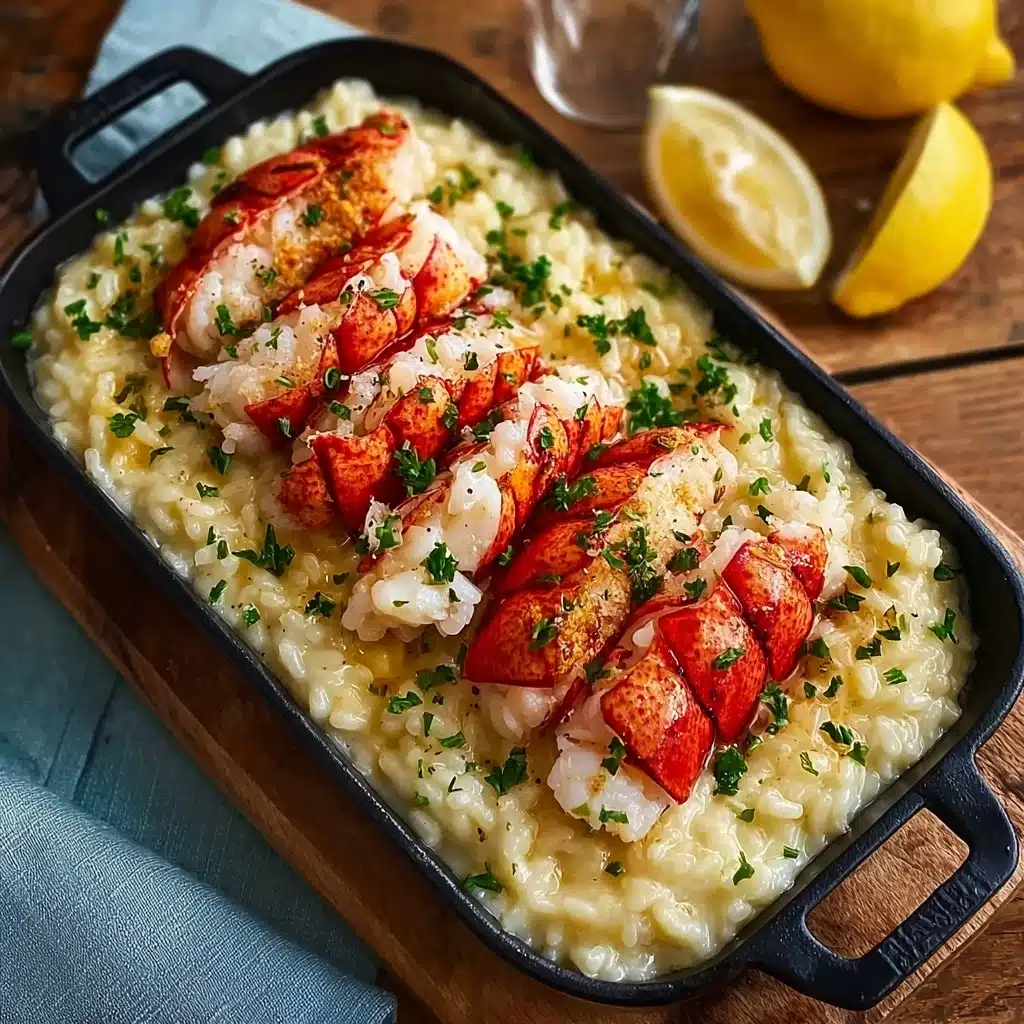 Lemon Butter Lobster Risotto Recipe