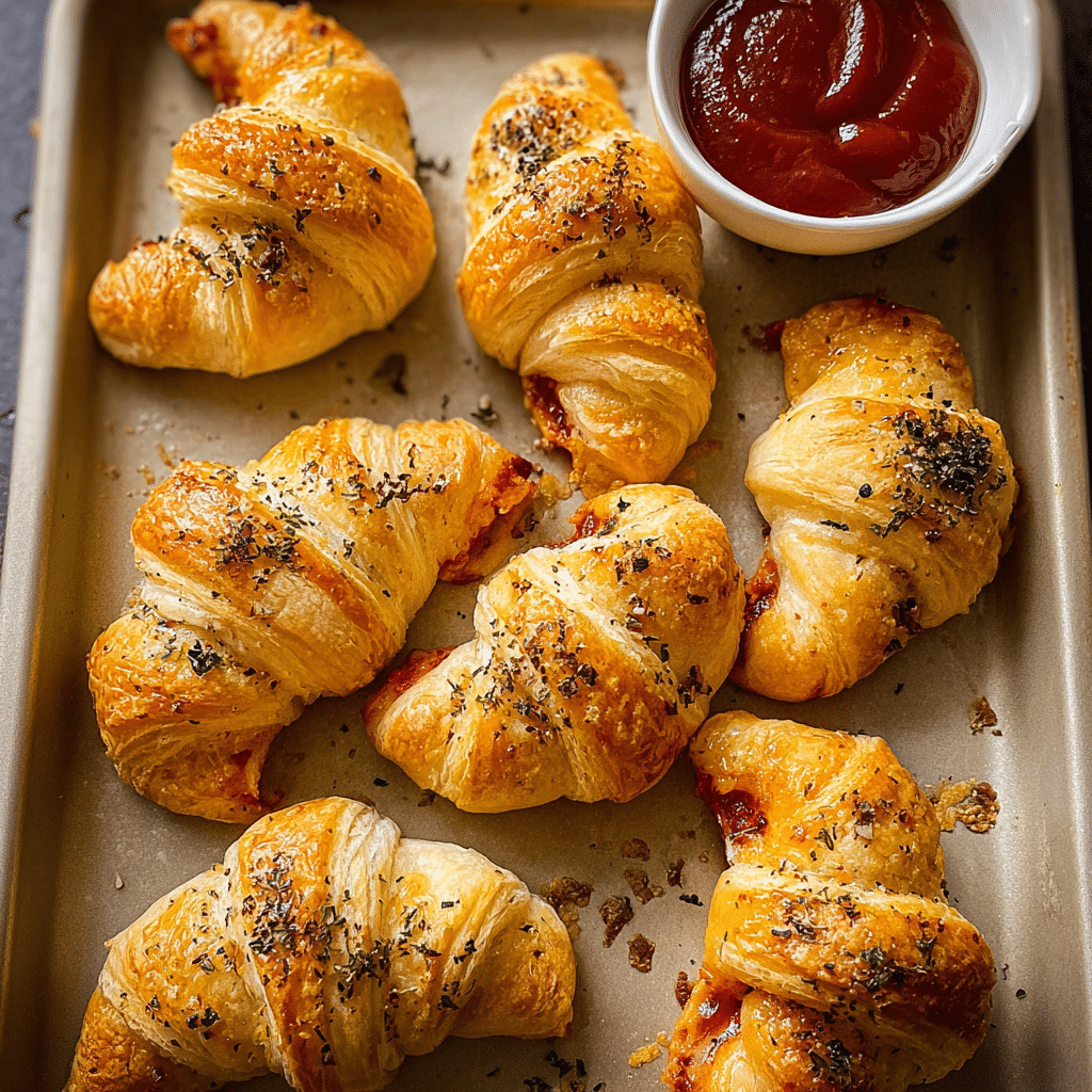 Pizza Rolls with Crescent Rolls Recipe - Recipe Image
