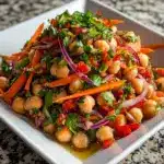 Crunchy Thai Chickpea Salad Recipe