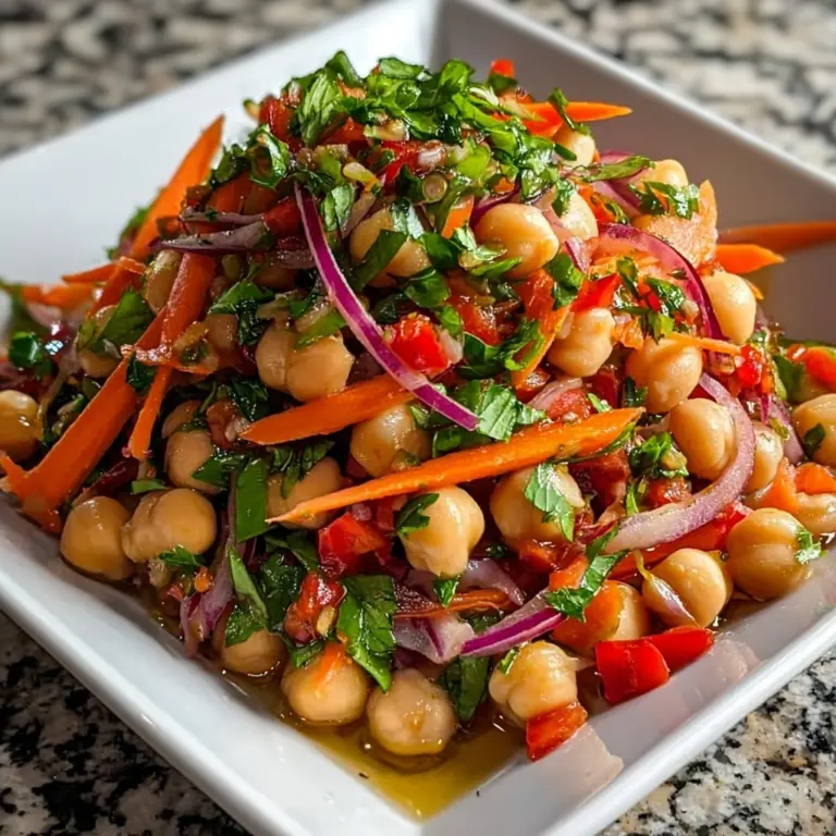 Crunchy Thai Chickpea Salad Recipe