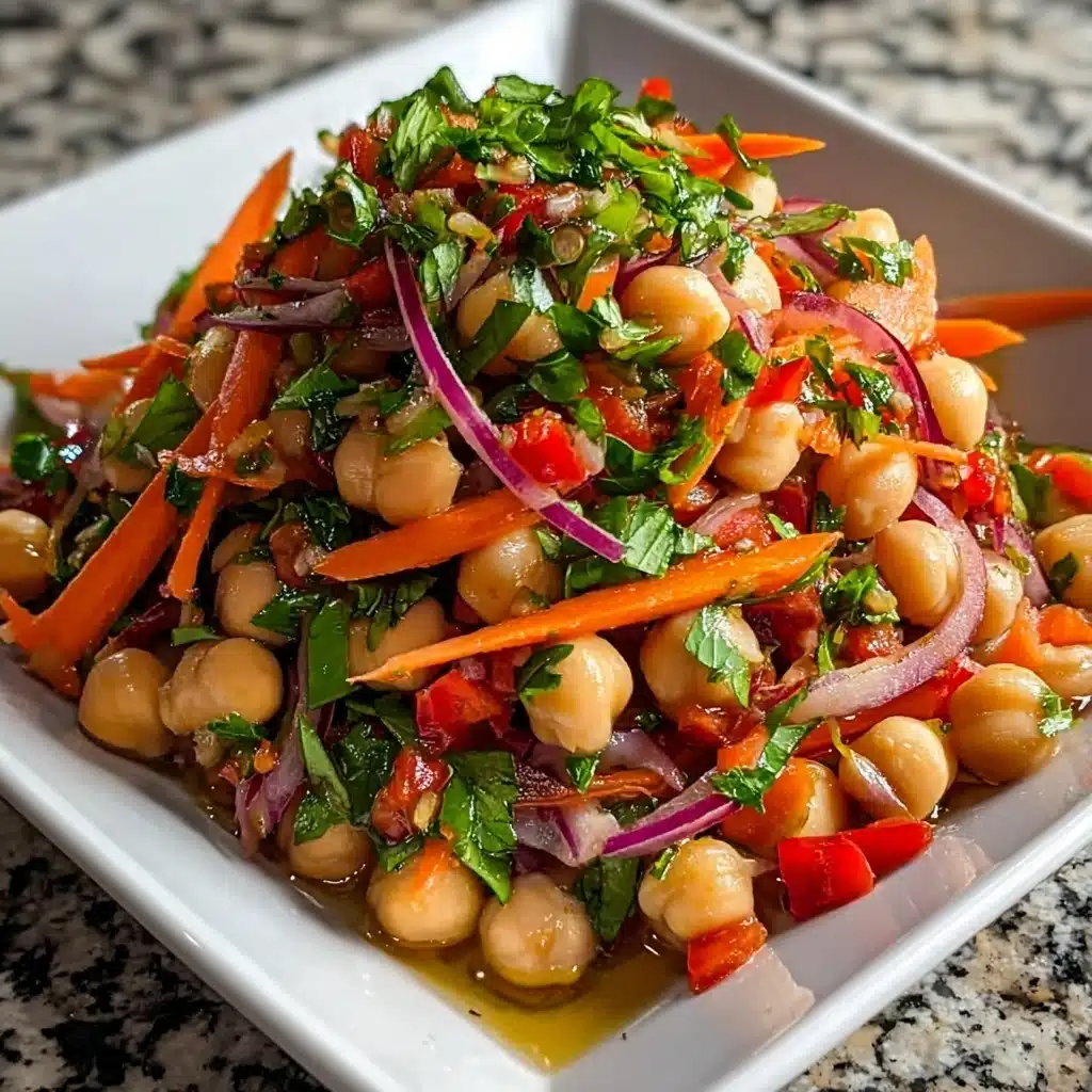 Crunchy Thai Chickpea Salad Recipe - Recipe Image