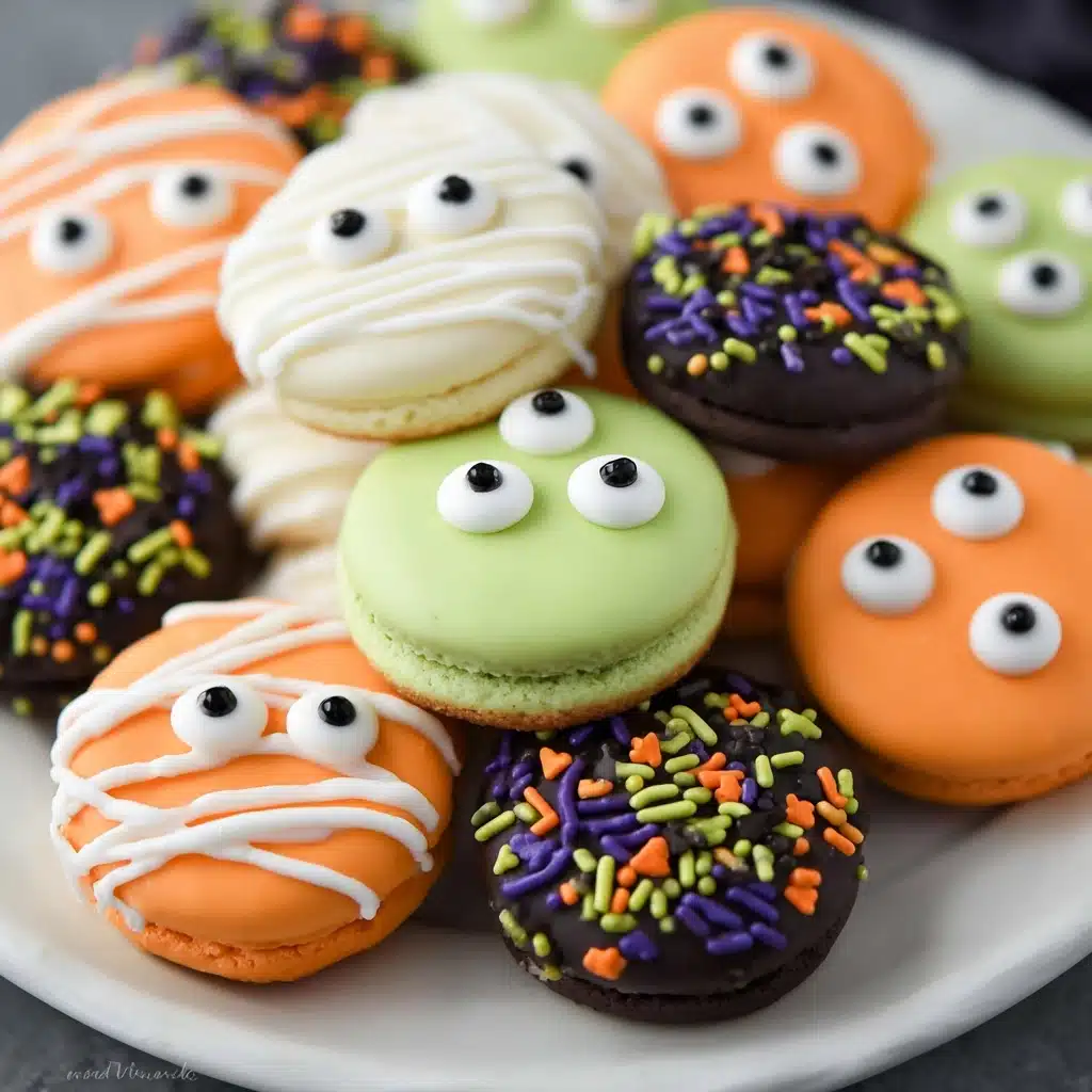 Easy Halloween Dipped Oreo Cookies Recipe