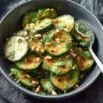Cucumbers in Spicy Peanut Sauce Recipe