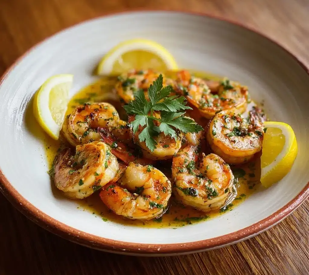 Garlic Parmesan Roasted Shrimp Recipe