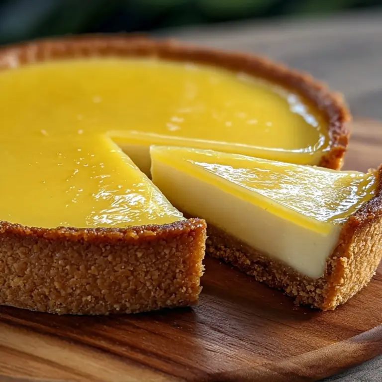 Italian Grandma’s Lemon Custard Cake Recipe