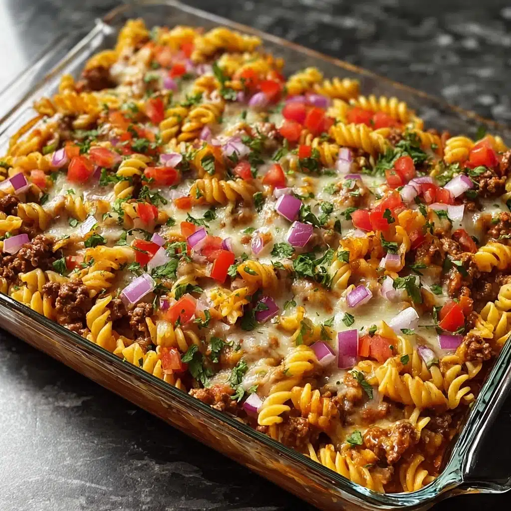 Loaded Taco Pasta Bake Recipe - Recipe Image