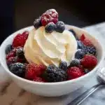Bavarian Cream and Berries Recipe