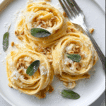 Pumpkin Alfredo Pasta Cauldrons Recipe