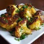 Crispy Roasted Cauliflower Recipe