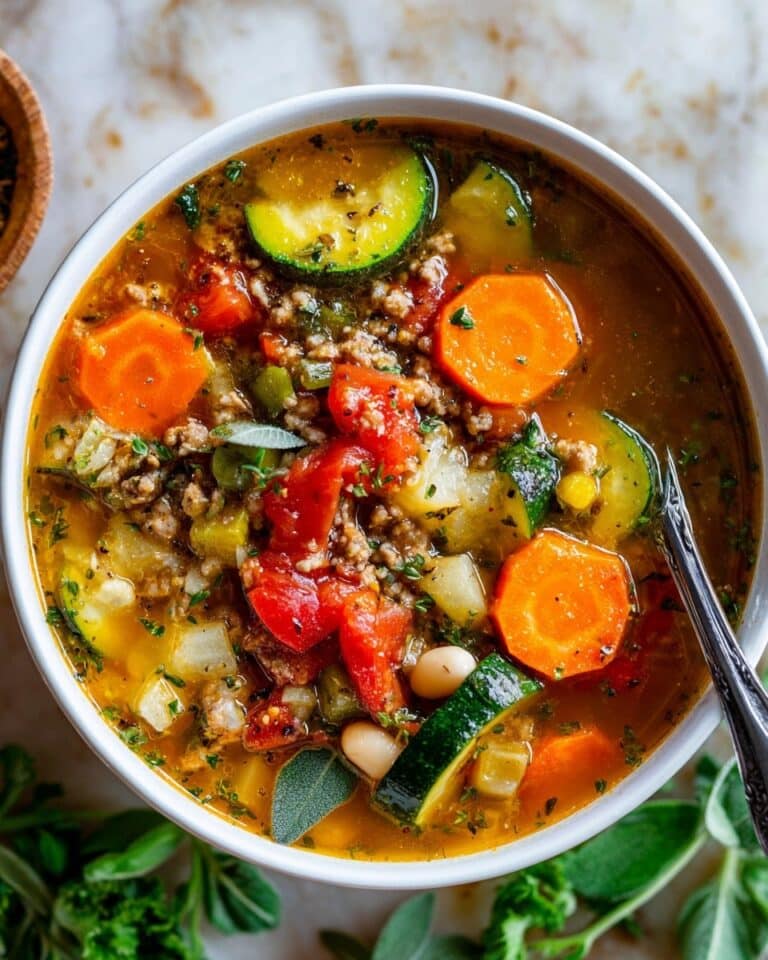 Turkey Vegetable Soup Recipe