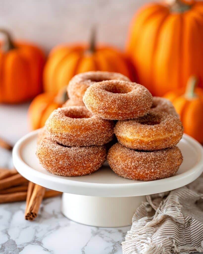 Easy Baked Pumpkin Donuts Recipe