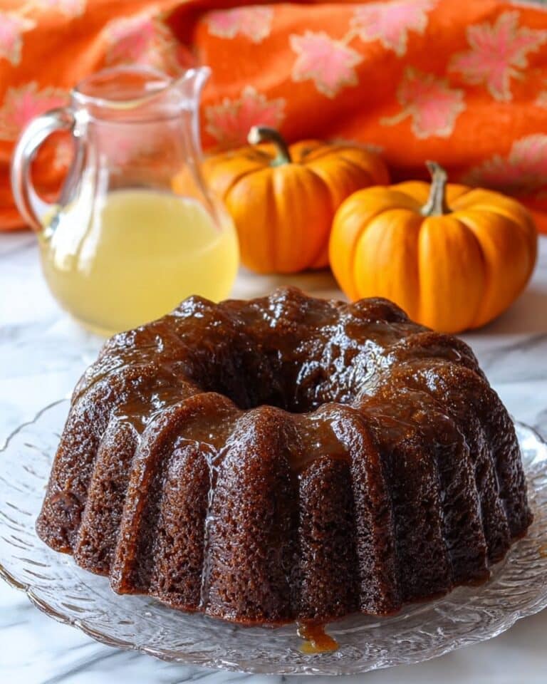 Spiked Pumpkin Gingerbread Bundt Recipe