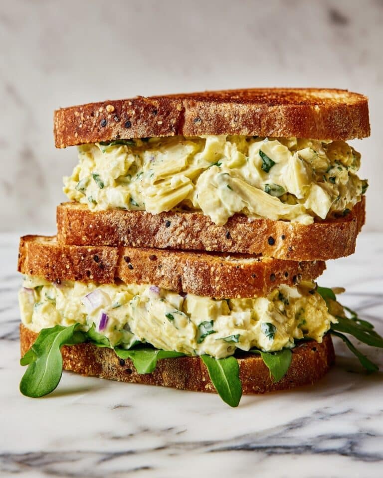 Chopped Artichoke Salad Sandwich Recipe