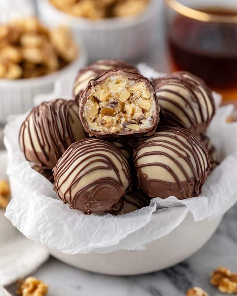 Maple Walnut Truffles Recipe