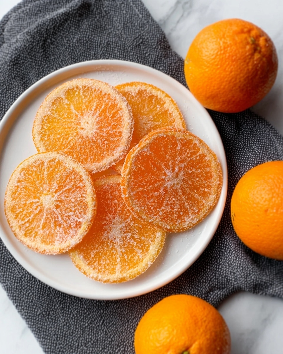 Candied Orange Slices Recipe