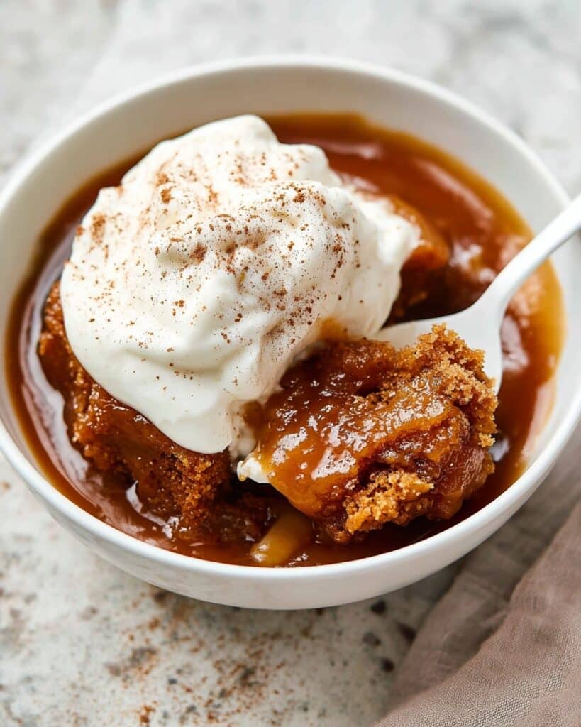 Gingerbread Pudding Cake Recipe