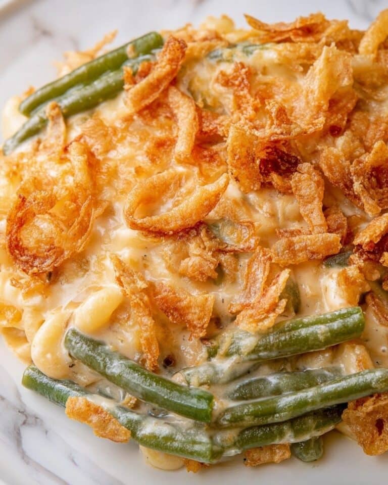 Mac and Cheese Green Bean Casserole Recipe