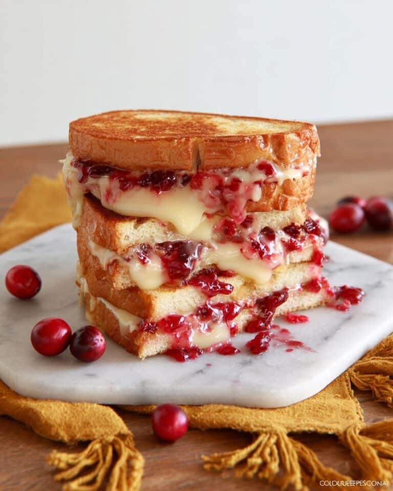 Cranberry Turkey Grilled Cheese Recipe