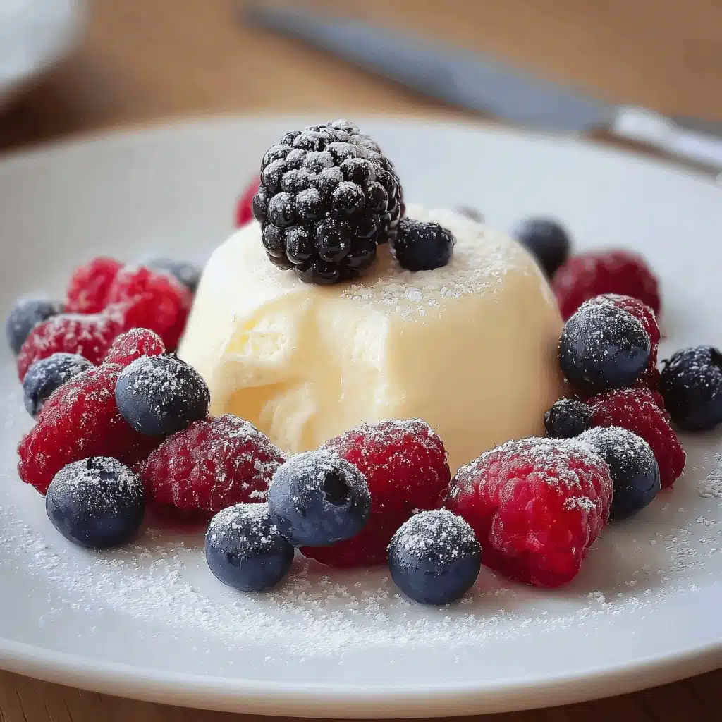 Bavarian Cream and Berries Recipe - Recipe Image