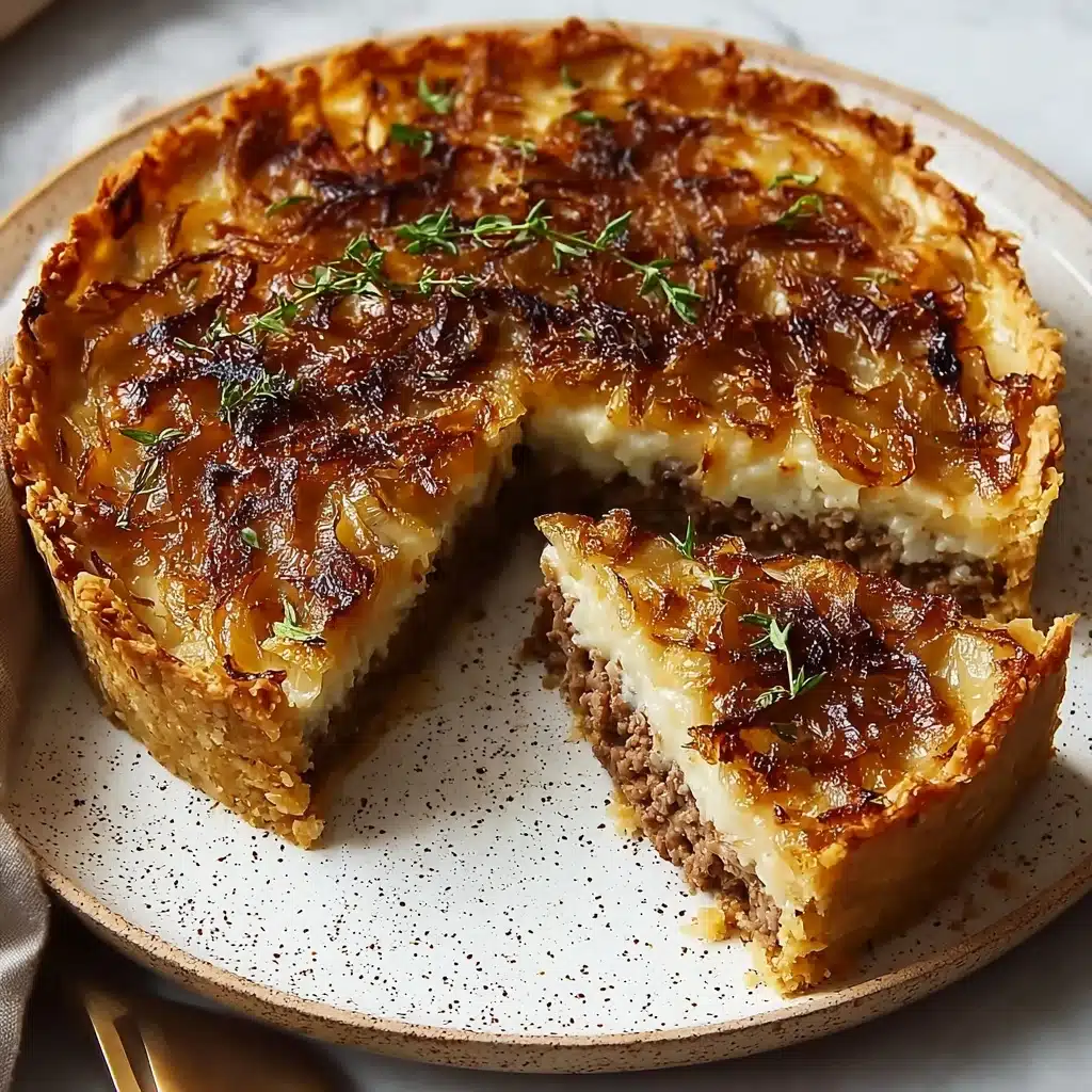 German onion pie Recipe - Recipe Image