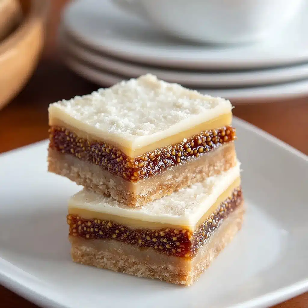 Decadent Fig and Cream Cheese Bars Recipe - Recipe Image