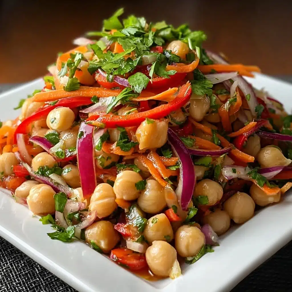 Crunchy Thai Chickpea Salad Recipe - Recipe Image